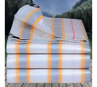 TMGJShd Reinforced Tarpaulin with Eyelets, Waterproof Sheet Furniture Caravan Cover Multifunctional Cover Backyard Patio Cover UV Resistant for Outdoor Camping Garden. (2m*3m|165g/m²)