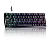 TMKB 60% Hall Effect Magnetic Mechanical Gaming Keyboard, 8K Hz, Web Driver No App, Rapid Trigger, Adjustable Actuation, RGB Balcklit, Wired Keyboard for PC Laptop Gamer, Black