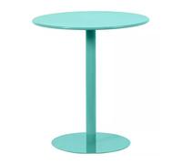 TMKDNNKG Bistro Pub Table Round Bar Height Cocktail Table, Metal Pub Table Coffee Drink Table Indoor Side Table for Living Room Kitchen Dining Desk, Tall Top Counter Table(40x40x50cm)