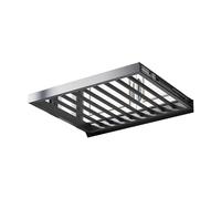 TMKDNNKG Pull-out trouser rack with retractable drawer is perfect for drying clothes above the washing machine, saving space(914-965mm)