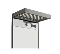 TMKDNNKG Wall-mounted Foldable Clothes Drying Rack With Built-in Closet Pullout Basket, Perfect For Above The Washing Machine(614-664mm)