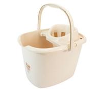 Tml Mop Bucket - 15L - Taupe - Multi-Purpose Cleaning Bucket - Heavy Duty Floor Cleaning Bucket For Mopping & Household Use