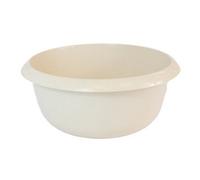 Tml Round Bowl - 8L - Taupe Plastic Multi-Purpose Washing Up Bowl - Kitchen Sink Bowl For Washing Up - Cleaning & Food Prep