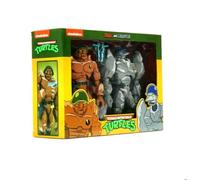 Tmnt Cartoon Tragg and Grannitor 7 Inch Scale Action Figure 2-pack Series 4 Teenage Mutant Ninja Turtles