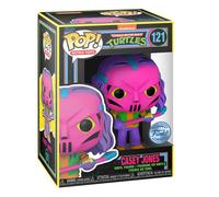 Funko Pop Vinyl Casey Jones 121 Blacklight Teenage Mutant Ninja Turtles NEW UK