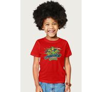 TMNT Cowabunga! Leo Raph Donnie & Mikey Teenage Mutant Ninja Turtles T-Shirt Teenage Mutant Ninja Turtles Red 5-6 Years