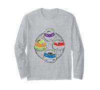 TMNT Cowabunga! Pizza On The Beach Long Sleeve T-Shirt