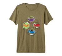 TMNT Cowabunga! Pizza On The Beach Premium T-Shirt