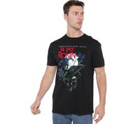 TMNT Four Turtles Leap Unisex T Shirt, Black, X-Large