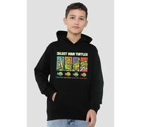 TMNT Gamer Turtles Youth Kids Pull-Over Hoodie, Black Nickelodeon Black 12-13 Years
