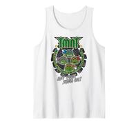 TMNT Get Your Shell On! Characters Retro Cartoon Tank Top