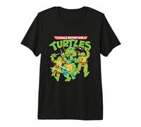 TMNT Group Attack Premium T-Shirt