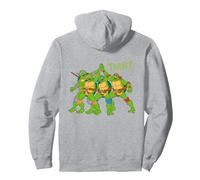 TMNT Heroes Half Shell Team Retro 80s Classic Turtle Power Pullover Hoodie