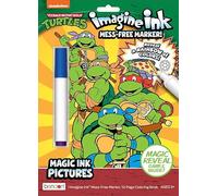 TMNT Imagine Ink | Teenage Mutant Ninja Turtles Imagine Ink | TMNT Coloring Book | Mess Free Marker | 12 Pages