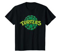 TMNT Kids Turtle Logo Heroes Half Shell 80s Cartoon Vintage T-Shirt