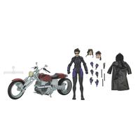 TMNT Last Ronin Casey Marie With Motorcycle AF 104975 NECA