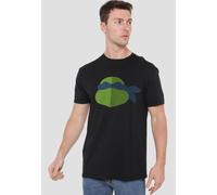 TMNT Leo Face Unisex Adult T Shirt, Black Teenage Mutant Ninja Turtles Black S