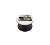 TMNT Michelangelo with Skateboard PopSockets Adhesive PopGrip