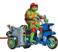 TMNT Mutant Mayhem Battle Cycle Raphael Figure Vehicle Playset Playmates