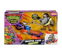 Teenage Mutant Ninja Turtles Mutant Mayhem Chopper Cycle with Rocksteady Figure