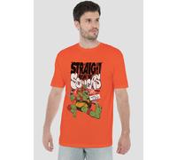 Tmnt: Mutant Mayhem Raph Sewers T Shirt, Orange Teenage Mutant Ninja Turtles Orange M