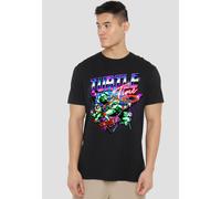 Tmnt: Mutant Mayhem Turtle Time T Shirt, Black Teenage Mutant Ninja Turtles Black 5XL
