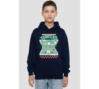 TMNT Pizza Takeway Youth Kids Pull-Over Hoodie, Navy Nickelodeon Navy 7-8 Years