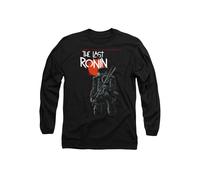 Tmnt Red Sun Ronin Long Sleeve T-Shirt, Black Teenage Mutant Ninja Turtles Black S