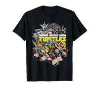 TMNT Shredder Super villain With All Characters T-Shirt