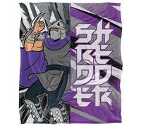 Tmnt Silky Shredder Supersoft Blanket Multicoloured (152Cm X 127Cm)