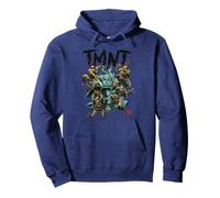 TMNT Teenage Mutant Ninja Turtles Comic Action Pose Classic Pullover Hoodie