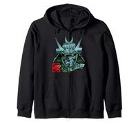 TMNT Teenage Mutant Ninja Turtles Comic Street Pose Shredder Zip Hoodie
