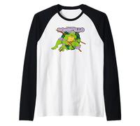 TMNT Teenage Mutant Ninja Turtles Donatello Machines Classic Raglan Baseball Tee