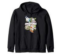 TMNT Teenage Mutant Ninja Turtles Grafitti Team NYC Classic Zip Hoodie