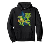 TMNT Teenage Mutant Ninja Turtles Mikey Tough Pose NYC Retro Pullover Hoodie