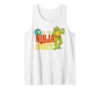 TMNT Teenage Mutant Ninja Turtles Pizza Geeks Classic Diet Tank Top