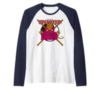 TMNT Teenage Mutant Ninja Turtles Splinter Radical Retro Rat Raglan Baseball Tee