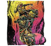 Tmnt Tmnt Gradient Group Splash Silky Touch Super Soft Throw Blanket 152 X 127 Cm