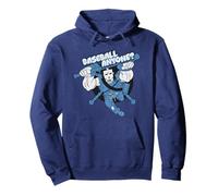 TMNT Turtle Power Casey Jones Baseball Ninja Pose TV Classic Pullover Hoodie