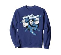 TMNT Turtle Power Casey Jones Baseball Ninja Pose TV Classic Sweatshirt