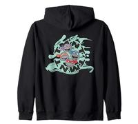 TMNT Turtle Power Leonardo Raphael Donatello Michelangelo Zip Hoodie