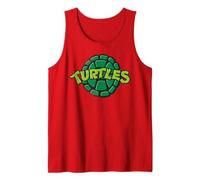 TMNT Turtle Power Logo Heroes Half Shell 80s Cartoon Vintage Tank Top