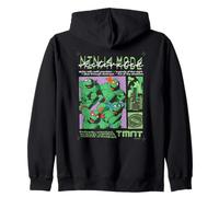TMNT Turtle Power Ninja Mode Mutants Unleashed Epic Cartoon Zip Hoodie