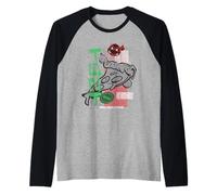 TMNT Turtle Power Pizza Slice Supreme Epic Ninja Power Raglan Baseball Tee