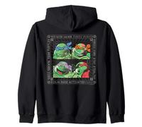 TMNT Turtle Power Shell Shock Ninja NYC Character Cartoon Zip Hoodie