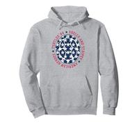 TMNT Turtles Shells & Stripes American Flag Shell Cartoon Pullover Hoodie