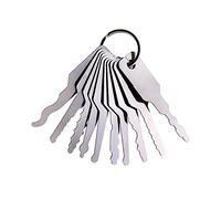 TMP 10 Piece Master Key for Car,Auto Jiggler Lock Pick Set
