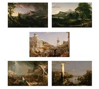 TMP Thomas Cole - Course of Empire - Complete Set - 5 Art Prints - 11x17