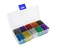 TMP1105 100pcs Assortment Car Standard Blade Fuses 2A 3A 5A 7.5A 10A 15A 20A 25A 30A 35A for Vehicle Motorcycle Boat Truck Protected circuits