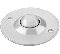 TMP1105 10pcs/lot CY-25B Hole Dia 5mm / 0.2-inch Flange Conveyor Transfer Bearing Carbon Steel Roller Ball Unit Wheels